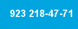 923 218-47-71 923 218-47-71
